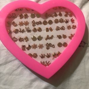 Brand new women beautiful box of earrings